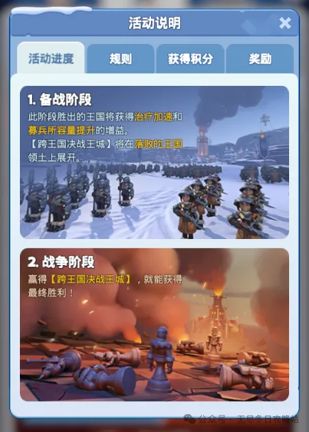 无尽冬日最强王国战争阶段玩法攻略与注意事项