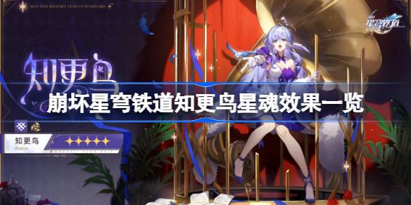 崩坏星穹铁道知更鸟星魂效果全解析