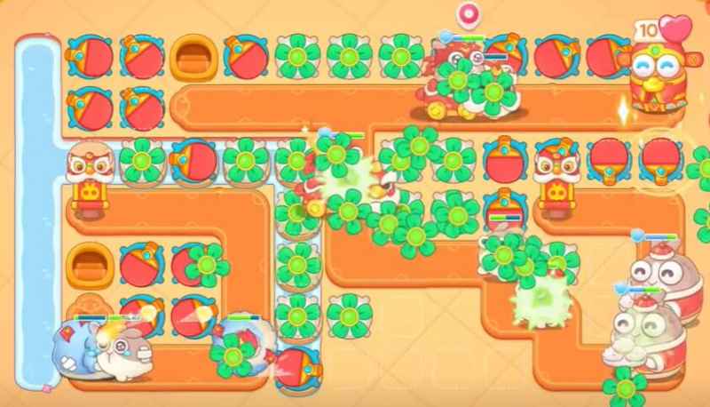 保卫萝卜4新春大集第15关通关全攻略