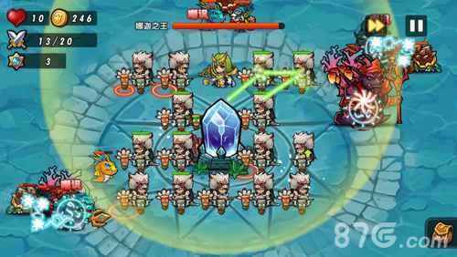 塔防之光6-12精英关通关攻略：高星海盗与萨满打法详解