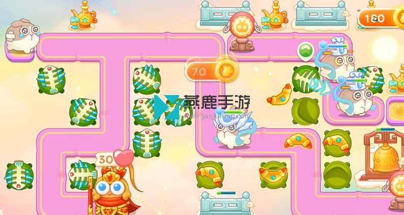 保卫萝卜4周赛3.7通关秘籍：鱼刺与回旋镖组合战术详解