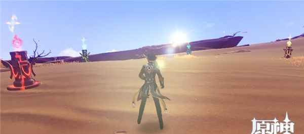 原神折胫谷华丽宝箱解谜攻略:跟随四叶印解锁元素方碑