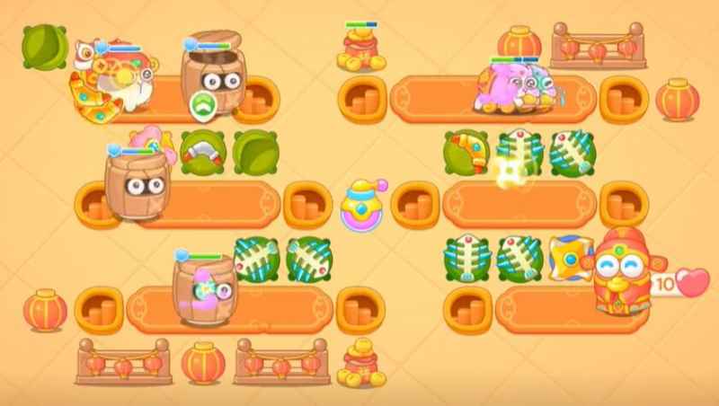 保卫萝卜4福神大作战第6关通关攻略与心得