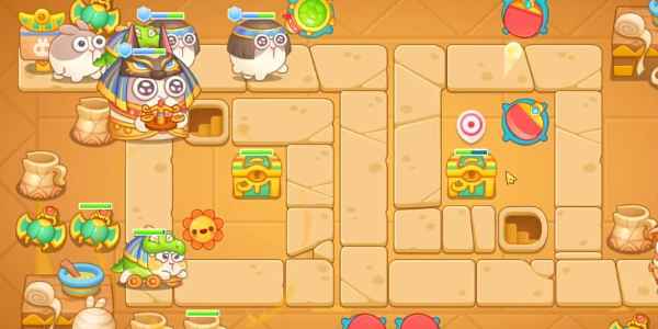 保卫萝卜4法老归来第55关通关秘籍