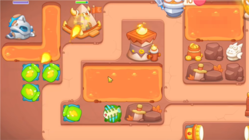 保卫萝卜4饿龙传说第60关通关攻略详解