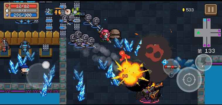 元气骑士塔防200波通关秘籍：聚爆冰刺流的无伤攻略