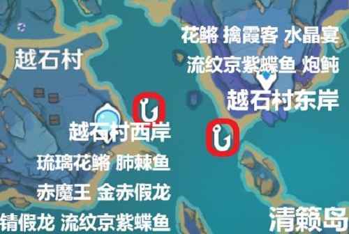 原神炮鲀钓鱼地点全知道