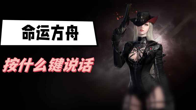命运方舟按什么键说话