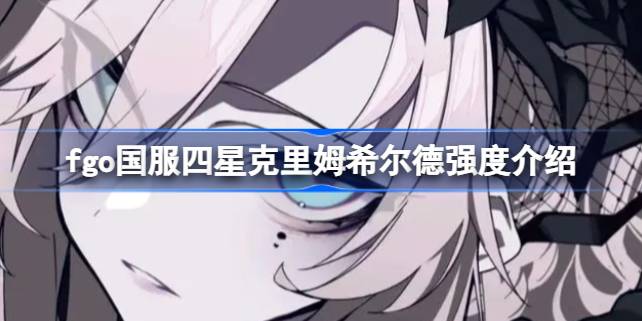 命运冠位指定国服新卡池四星飞嫂强度分析