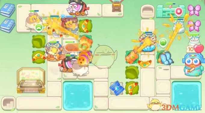 保卫萝卜4梁波波与祝秋秋第10关通关攻略详解