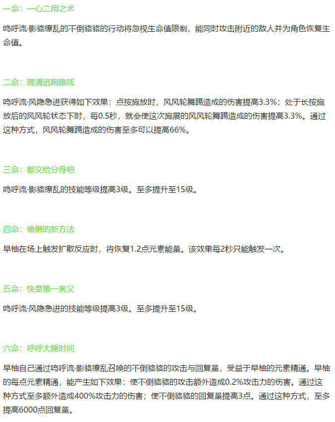 原神早柚深度解析：四星风系角色的独特魅力与潜力