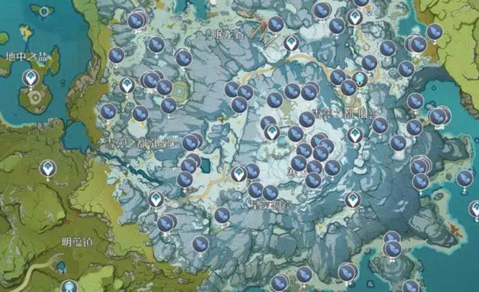 星银矿石采集攻略：雪葬之都至眠龙谷的挖掘点与注意事项