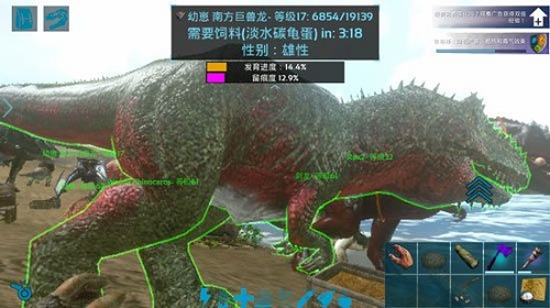 方舟生存进化留痕全解析：如何提升恐龙属性，打造战场王者