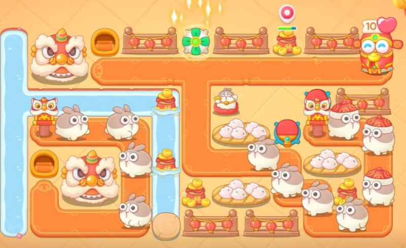 保卫萝卜4新春大集第15关通关全攻略