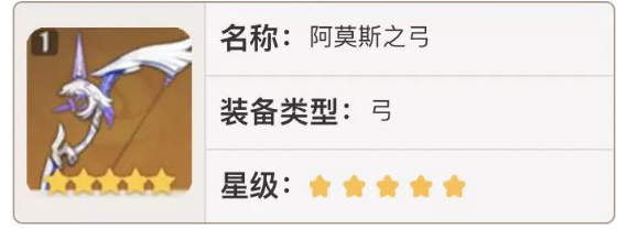 原神阿莫斯之弓为什么叫痛苦之弓