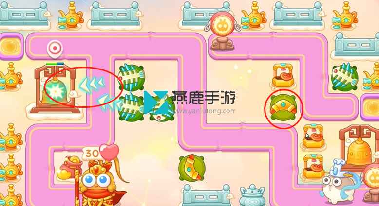 保卫萝卜4周赛3.7通关秘籍：鱼刺与回旋镖组合战术详解