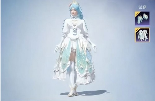 和平精英天之羽翼：白色婚纱皮肤的定价与设计解析