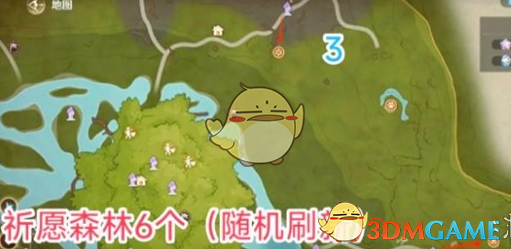 无限暖暖噗灵怪的位置全攻略