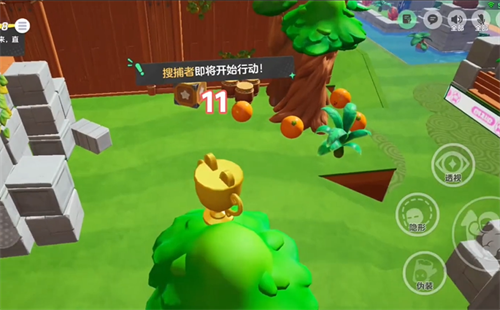 元梦之星躲猫猫森林精选藏身点位分享