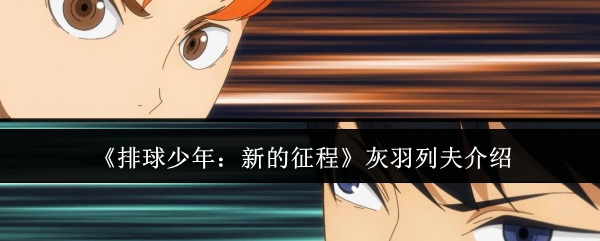 排球少年新的征程灰羽列夫深度解析