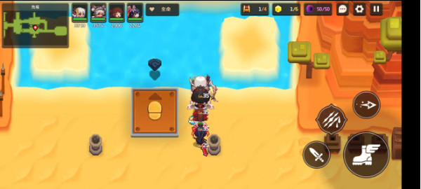 坎特伯雷公主与骑士4-5关卡攻略:碎片、宝物和支线位置全解析