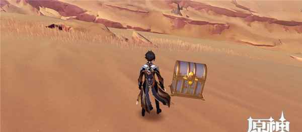 原神折胫谷华丽宝箱解谜攻略：跟随四叶印解锁元素方碑