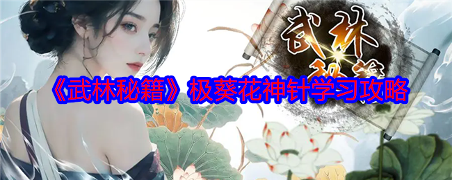 《武林秘籍》极葵花神针学习攻略：完整步骤与条件解析