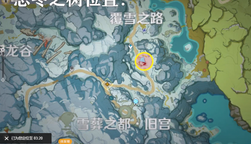 原神：如何解锁与利用龙脊雪山的忍冬之树