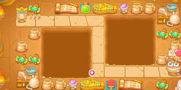 保卫萝卜4法老归来第55关通关秘籍