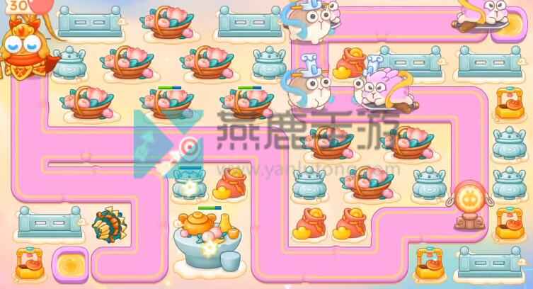 保卫萝卜4周赛7.7通关心得：多重箭核心战术解析