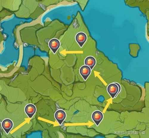 原神日落果采集地点全攻略：5大地图位置及高效寻找技巧