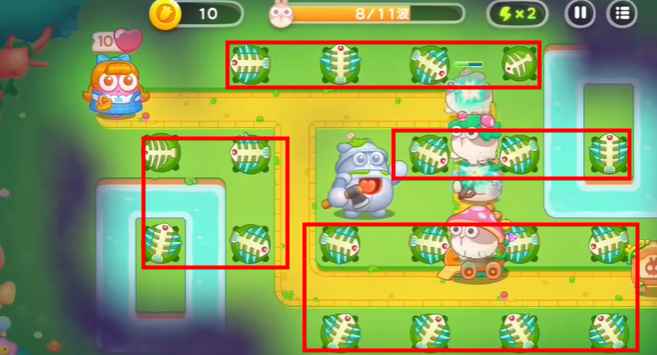 保卫萝卜4绿野奇缘第45关通关攻略与心得