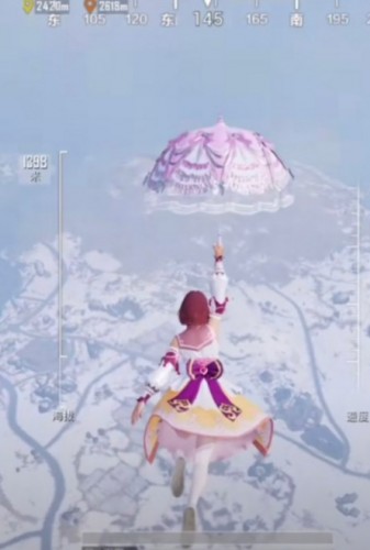 和平精英魔法少女套装外观揭秘：梦幻少女风与独特雨伞飞行器