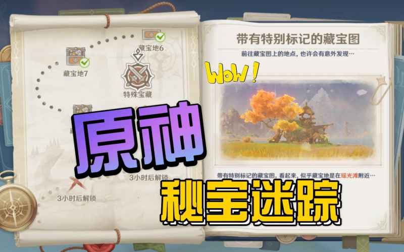 原神秘宝迷踪特殊宝藏位置全解析