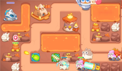 保卫萝卜4饿龙传说第60关通关攻略详解