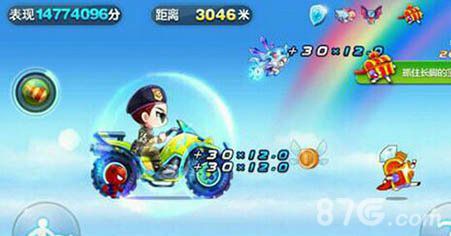 天天酷跑神探哈利VS特种大尉：长跑与得分性能对比分析