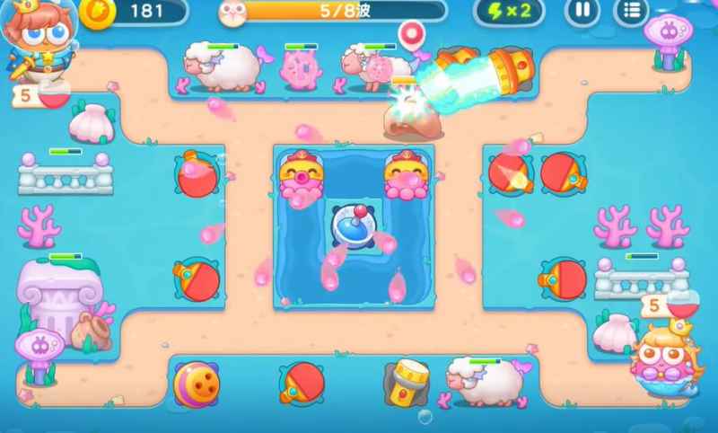 保卫萝卜4海的闺女第56关通关秘籍