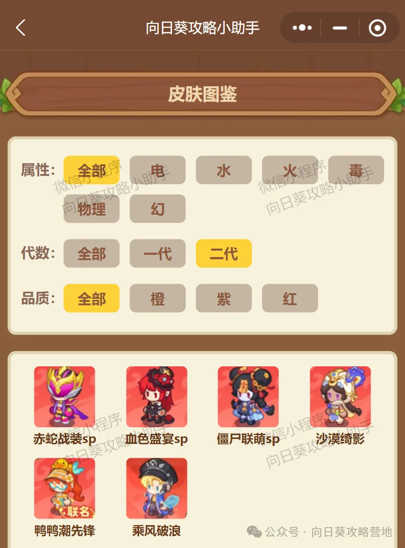 保卫向日葵二代皮肤怎么选？从强度排行看哪个更适合你