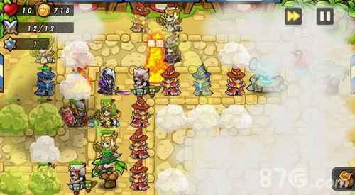 塔防之光4-7关通关攻略:应对绿雾与强力怪物,关键在于奶与萨满的配合