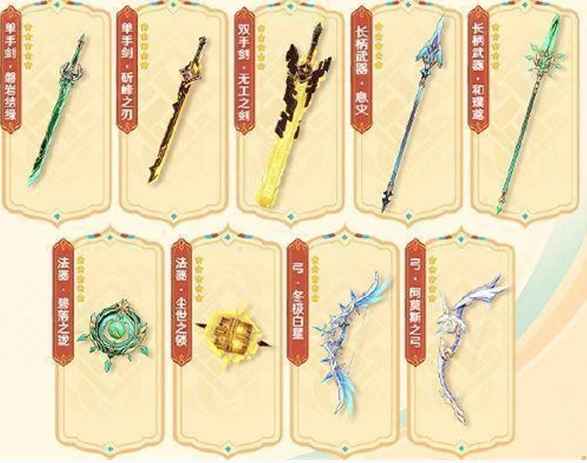 原神5.3版本新年定轨5星角色与武器介绍