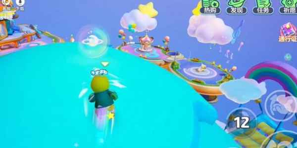 元梦之星广场四大彩蛋位置详解：祈福星、星环、小黄鸭泳圈、秋千全攻略