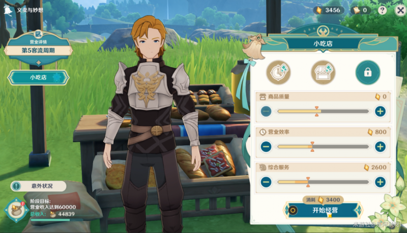 原神义卖小站10个客流周期营业资金分配全攻略