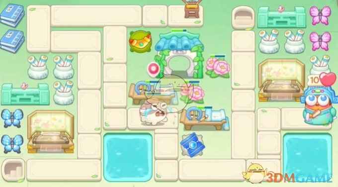 保卫萝卜4梁波波与祝秋秋第10关通关攻略详解