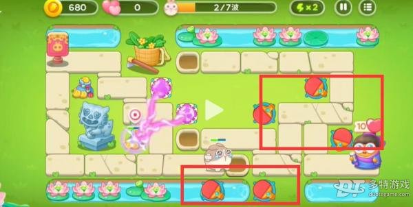 保卫萝卜4七夕鹊桥会15关通关攻略详解