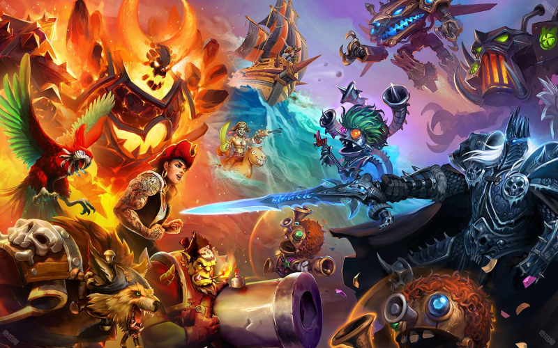 《炉石传说》幻变模式：探索怀旧卡牌的多样玩法与乐趣