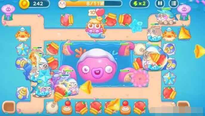 保卫萝卜4海的闺女第120关通关全攻略