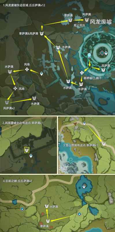 原神4.3禁咒绘卷收集全攻略