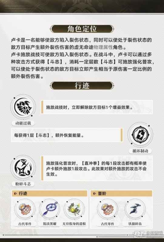 崩坏星穹铁道卢卡技能详解与核心玩法分析