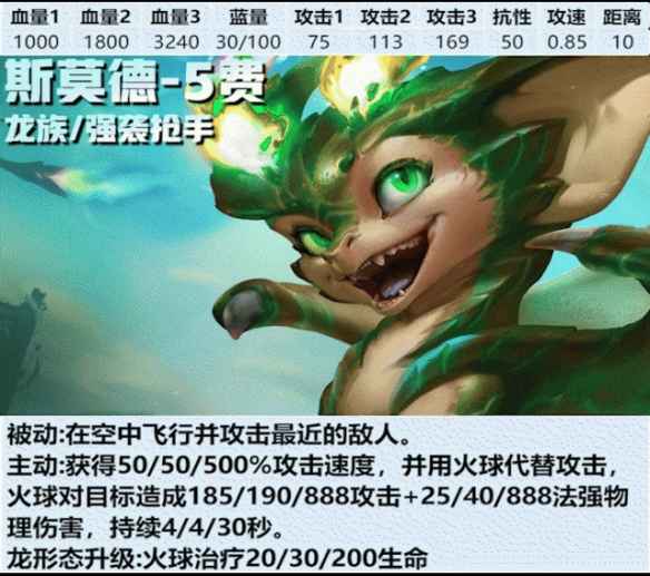 《金铲铲之战》S12斯莫德技能详解与实战解析