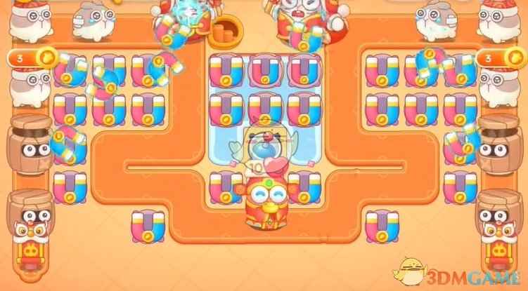 保卫萝卜4呆兔大舞台第8关通关心得：磁铁炮塔是关键